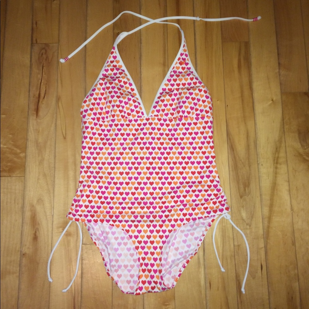 American Eagle Heart One-Piece Bathing Suit